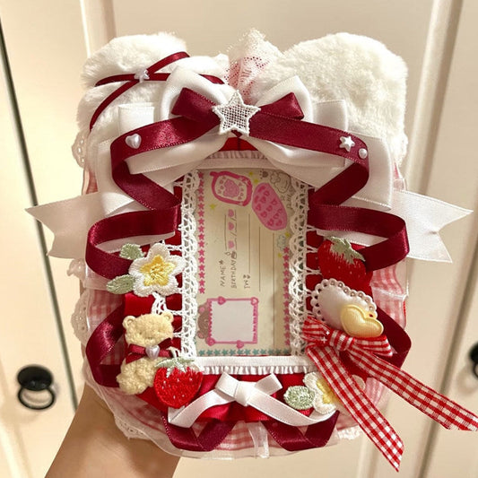 Christmas Strawberry Anime Goods Card Protector Sleeve 丨 Myitabag