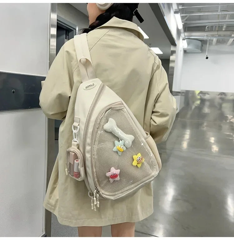 Transparent Ita Backpack with Front Display 丨 Myitabag