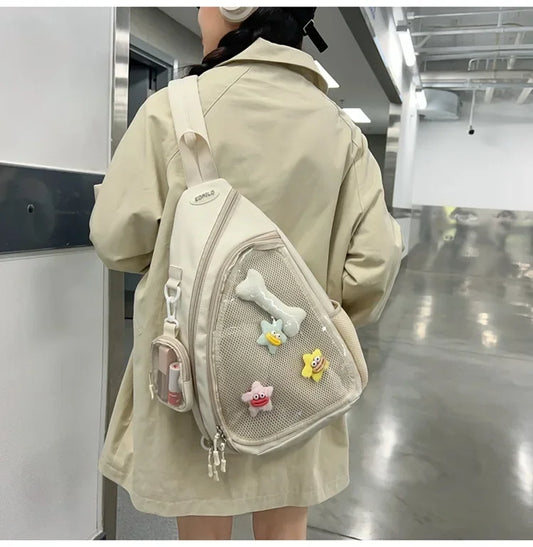 Transparent Ita Backpack with Front Display 丨 Myitabag