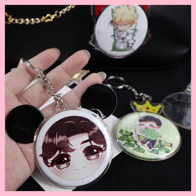 Animal Ears-shaped Badge Case 丨 Myitabag