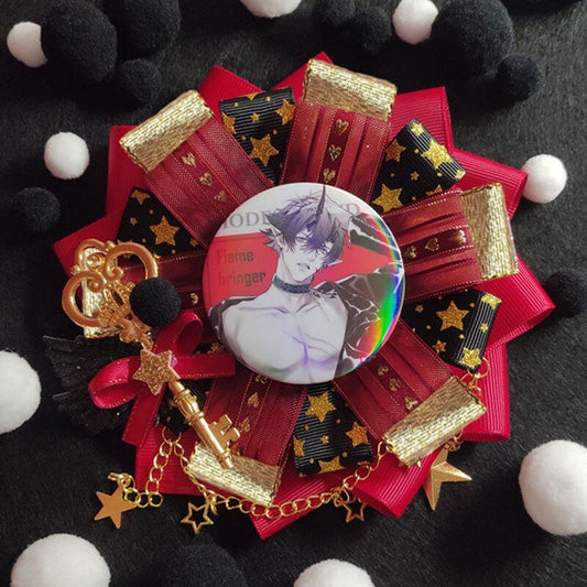 Anime Rose Ribbon Decoration for Ita Bags 丨 Myitabag