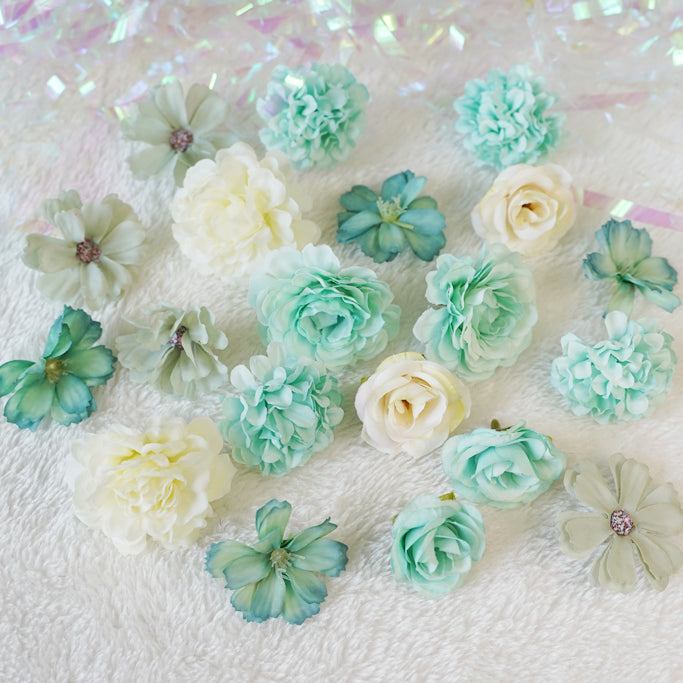 Rose Silk Flower Combination Ita Bag Accessories 丨 Myitabag