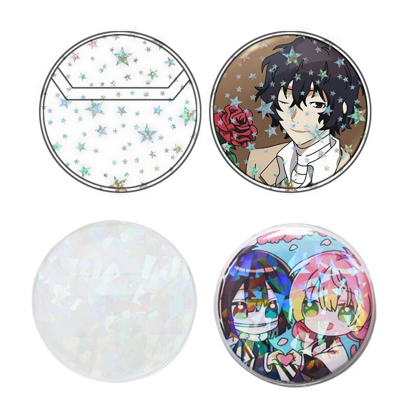 ItaBag Badge Protective Sleeves - 5pcs, for 58mm and 75mm Badges 丨 Myitabag