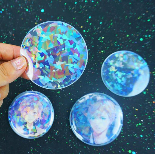 ItaBag Badge Protective Sleeves - 5pcs, for 58mm and 75mm Badges 丨 Myitabag