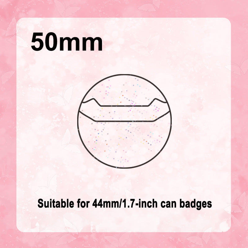 Glitter Can Badge Protective Sleeve 丨 Myitabag