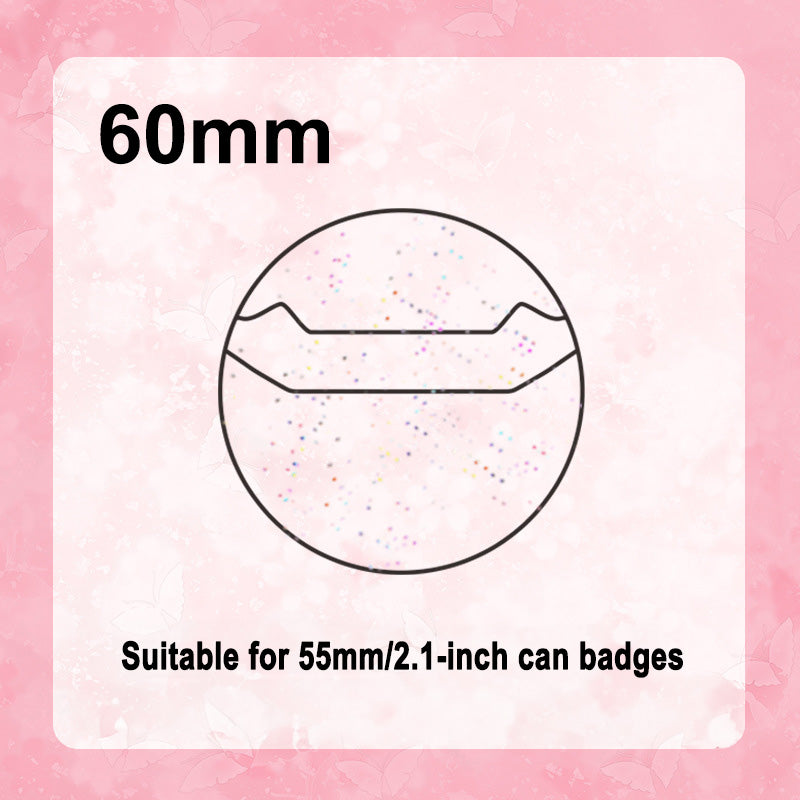 Glitter Can Badge Protective Sleeve 丨 Myitabag
