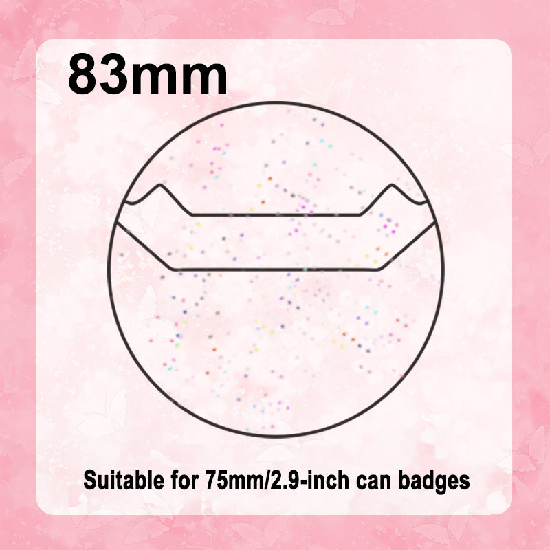 Glitter Can Badge Protective Sleeve 丨 Myitabag