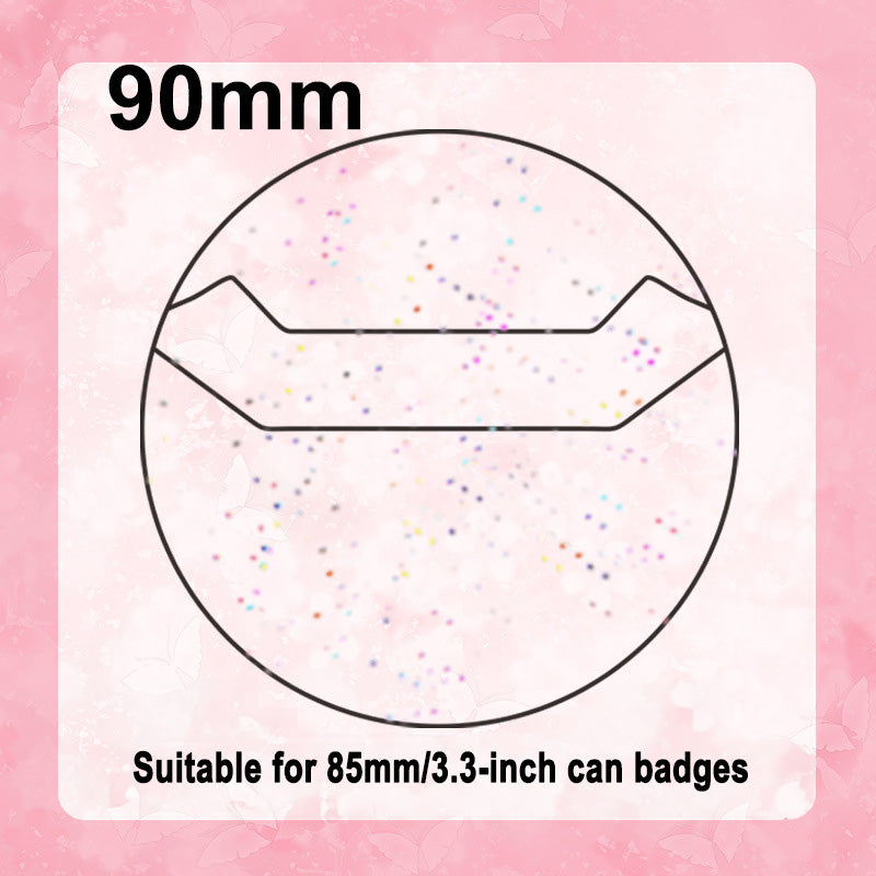 Glitter Can Badge Protective Sleeve 丨 Myitabag