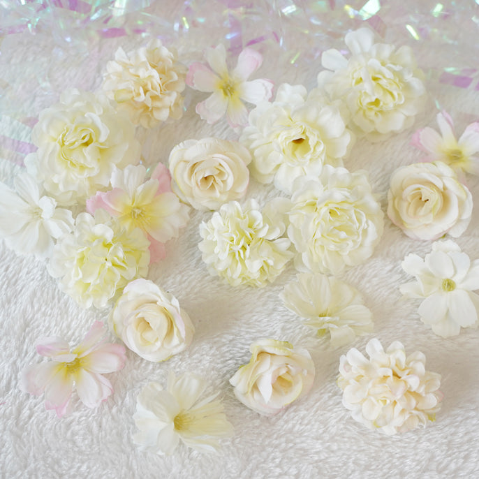 Rose Silk Flower Combination Ita Bag Accessories 丨 Myitabag