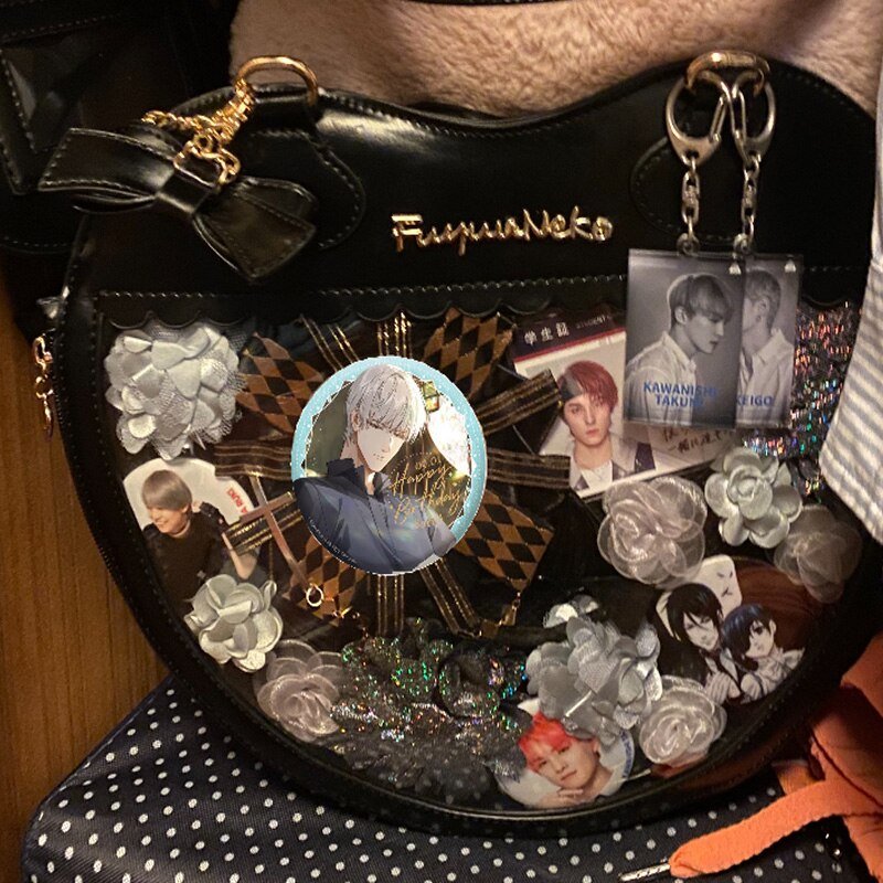 Devil Style Anime Badge Rosette Ribbon 丨 Myitabag