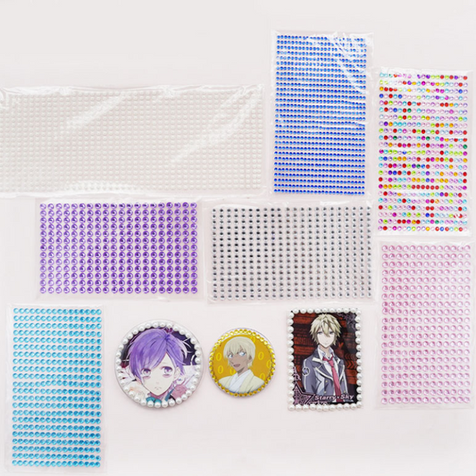 Can Badge Beautification Pearl Sticker DIY Itabag Accessories 丨 Myitabag