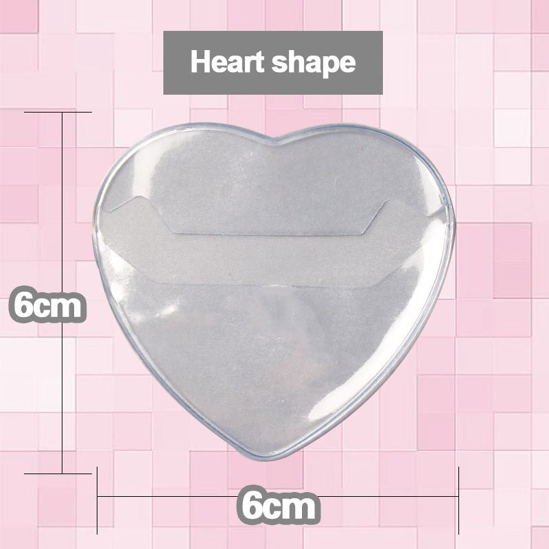 Heart-shaped Multi-sided Badge Cases 丨 Myitabag