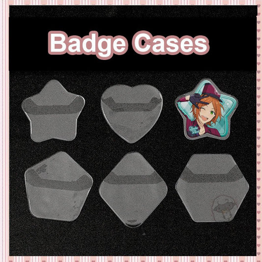 Heart-shaped Multi-sided Badge Cases 丨 Myitabag