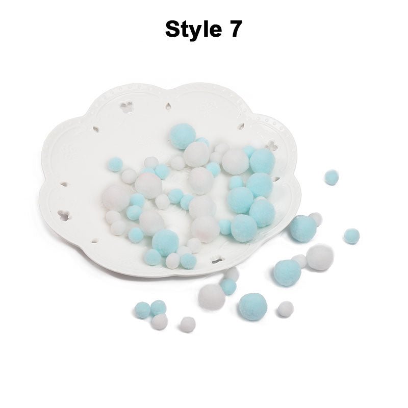 DIY Multicolor Pompom Hairball - Ita bag Decorations 丨 Myitabag