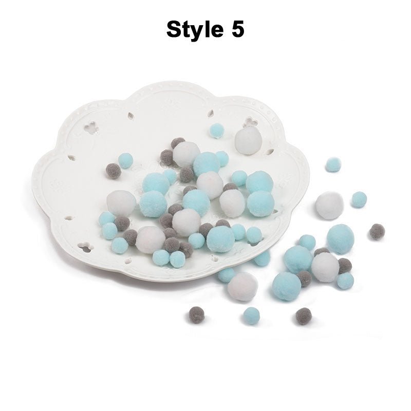 DIY Multicolor Pompom Hairball - Ita bag Decorations 丨 Myitabag