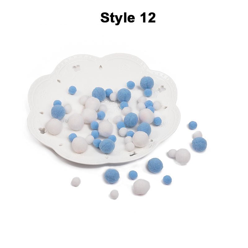 DIY Multicolor Pompom Hairball - Ita bag Decorations 丨 Myitabag