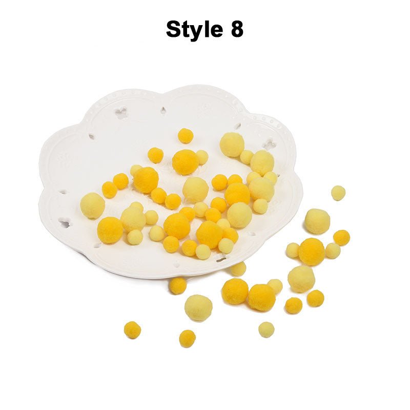 DIY Multicolor Pompom Hairball - Ita bag Decorations 丨 Myitabag