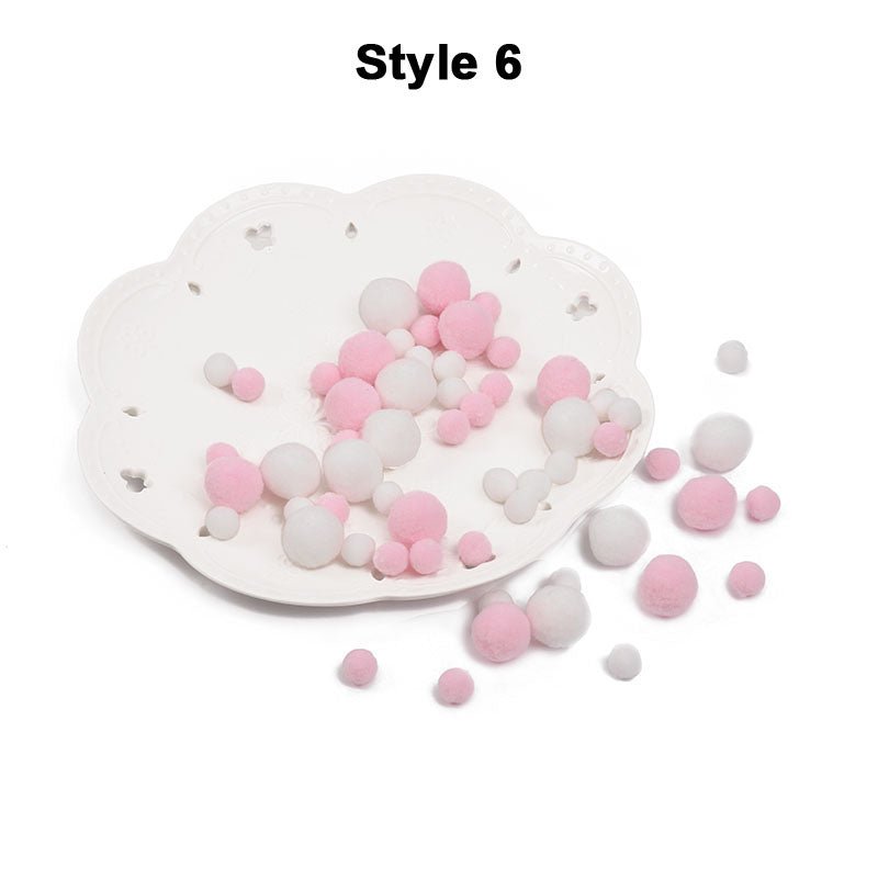 DIY Multicolor Pompom Hairball - Ita bag Decorations 丨 Myitabag