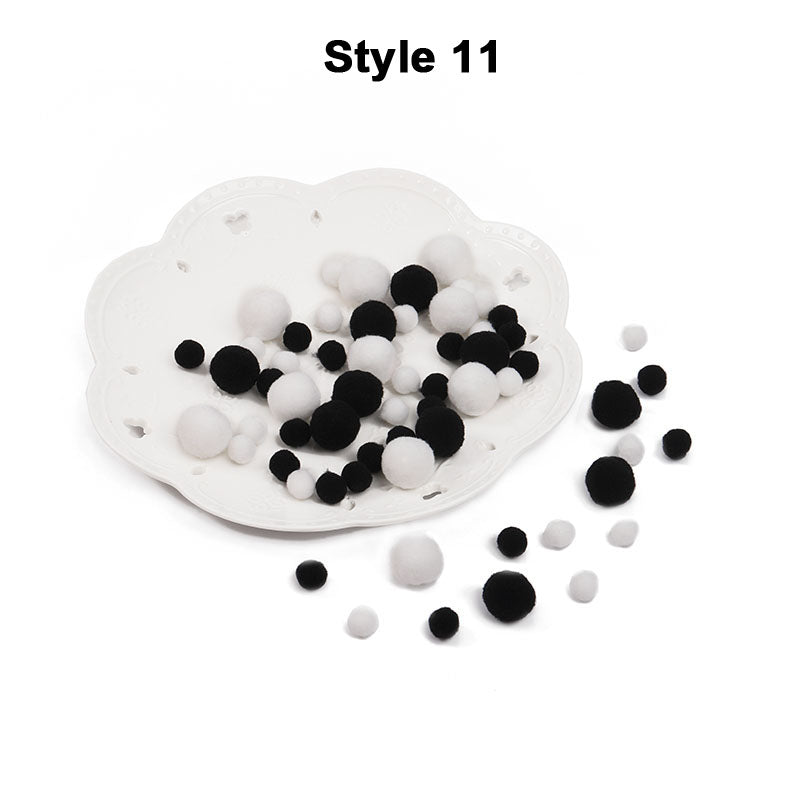 DIY Multicolor Pompom Hairball - Ita bag Decorations 丨 Myitabag
