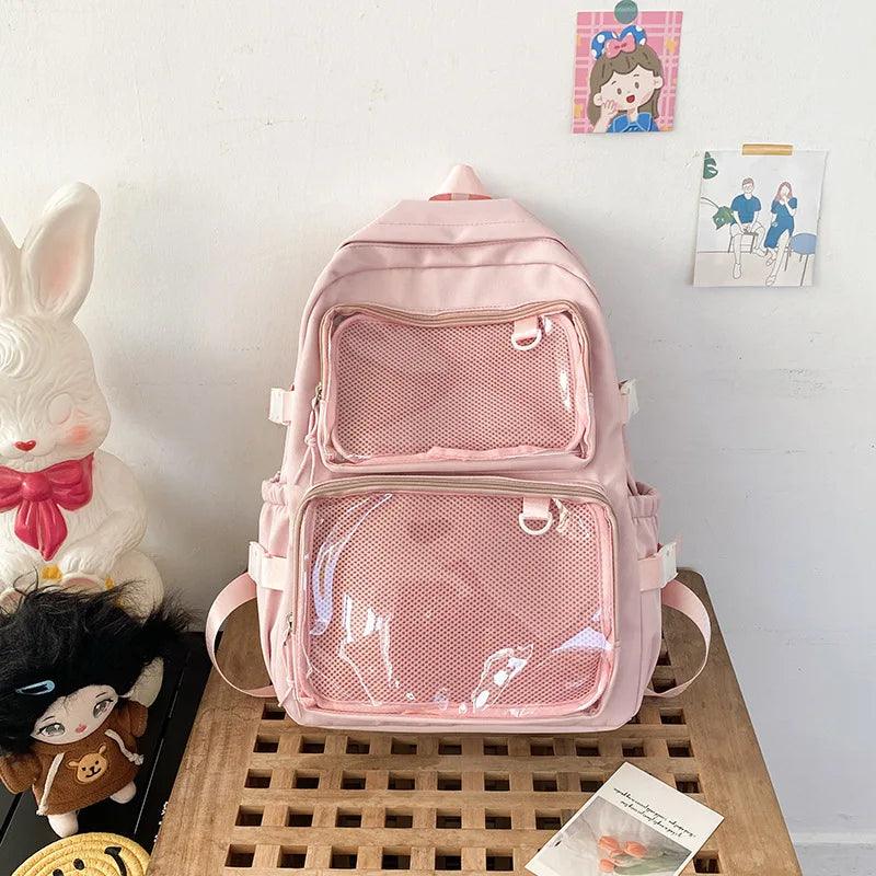Japanese Ita Bag Backpack with 2 Windows 丨 Myitabag