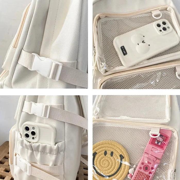 Japanese Ita Bag Backpack with 2 Windows 丨 Myitabag
