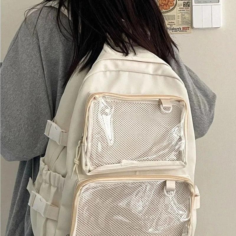 Japanese Ita Bag Backpack with 2 Windows 丨 Myitabag