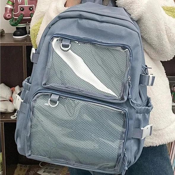 Japanese Ita Bag Backpack with 2 Windows 丨 Myitabag