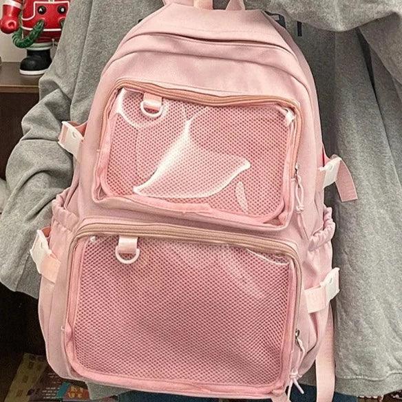 Japanese Ita Bag Backpack with 2 Windows 丨 Myitabag