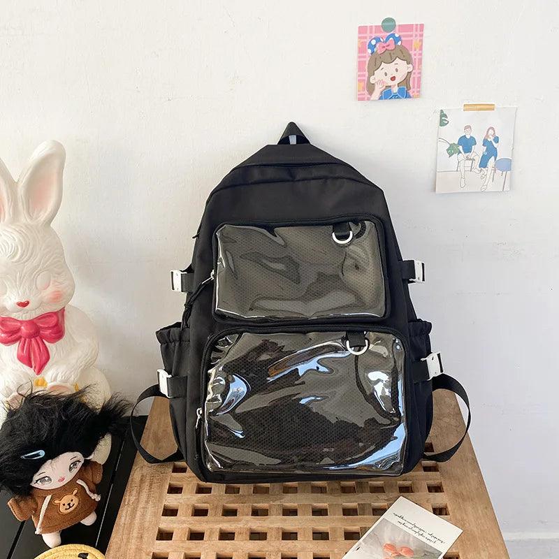 Japanese Ita Bag Backpack with 2 Windows 丨 Myitabag