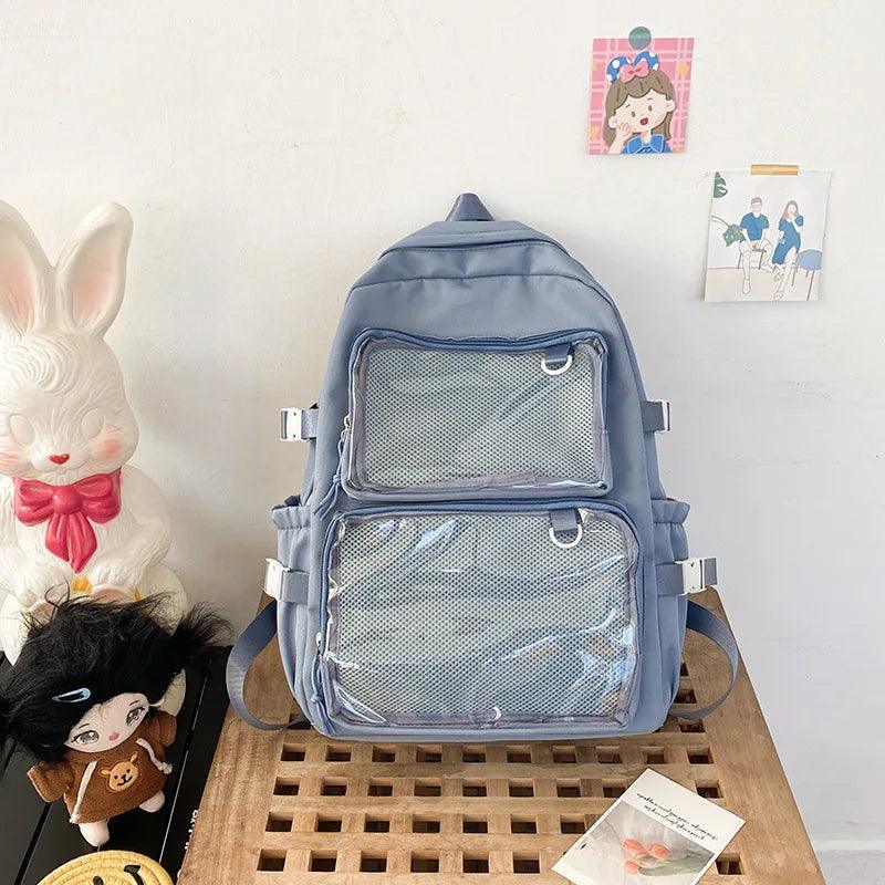 Japanese Ita Bag Backpack with 2 Windows 丨 Myitabag
