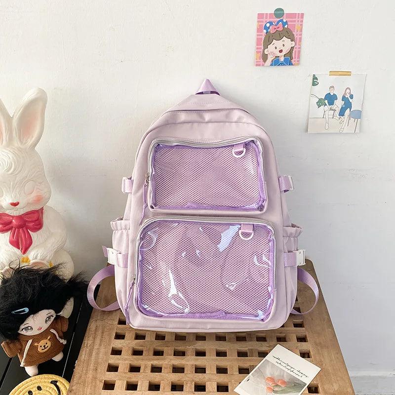 Japanese Ita Bag Backpack with 2 Windows 丨 Myitabag