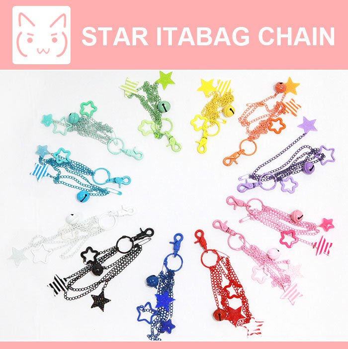 Star Itabag Chain product view | anime ita bag | Myitabag