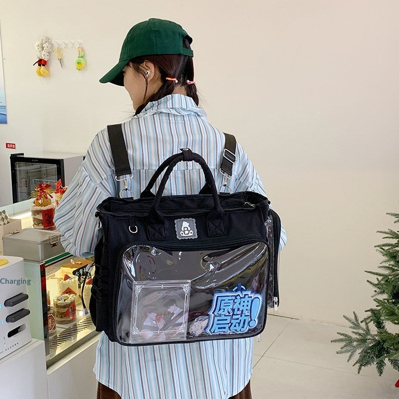 Original Japanese Large-Capacity Transparent Ita Backpack | Myitabag