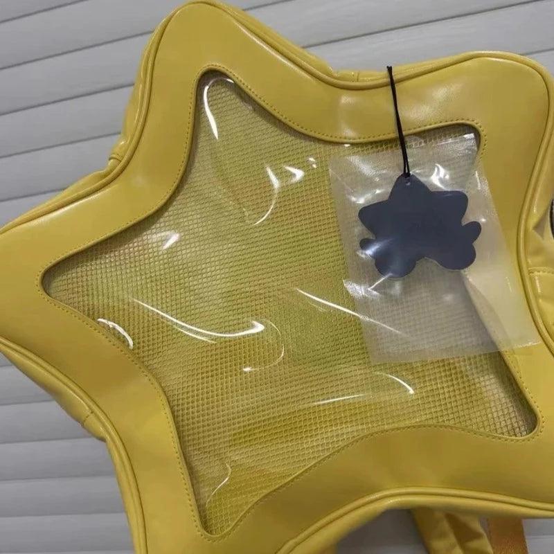 Yellow Star Backpack Ita Bag 丨 Myitabag
