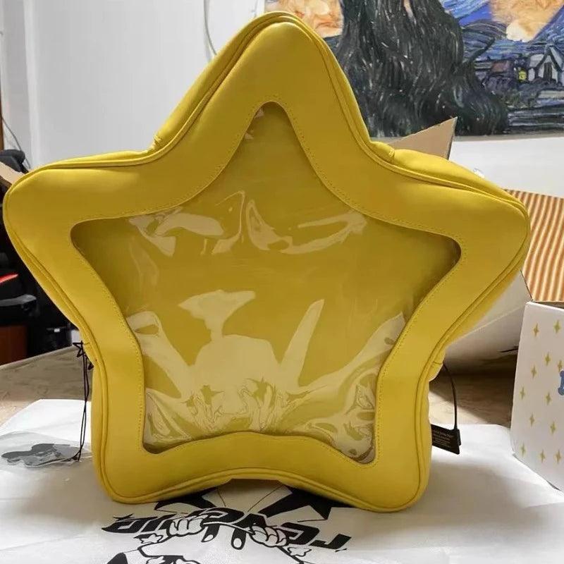 Yellow Star Backpack Ita Bag 丨 Myitabag