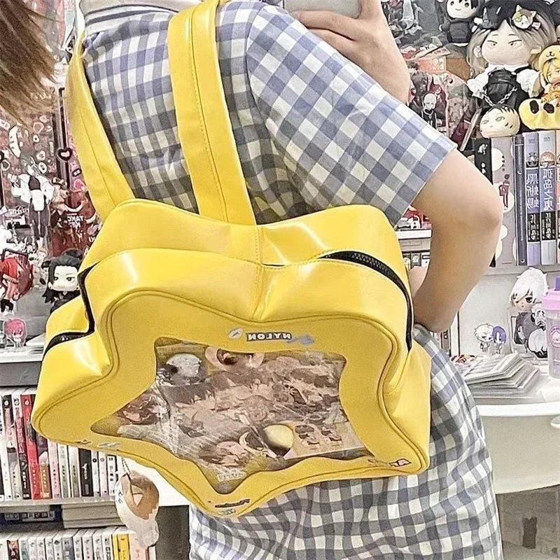 Yellow Star Backpack Ita Bag 丨 Myitabag
